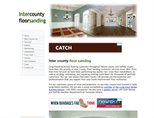 Tablet Screenshot of intercountyfloors.com